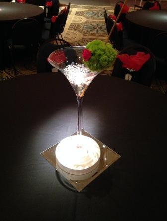 Events With Design - Inventory - Theme props - Large martini glass vase